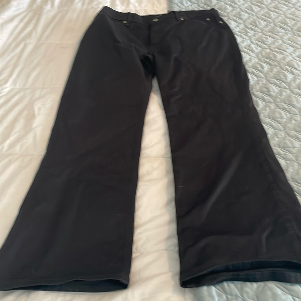 Harley Davidson, black straight pants size 12 length 31